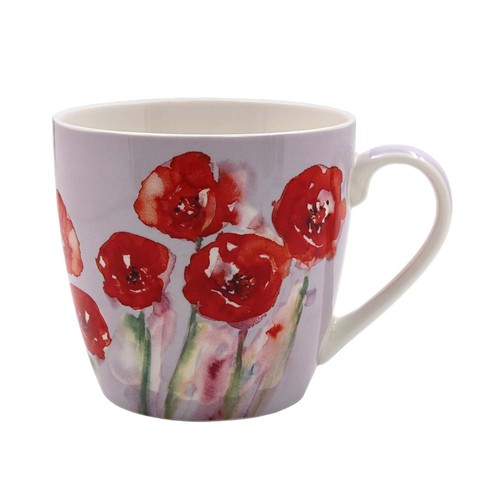Poppy breakfast mug jennifer - mug,