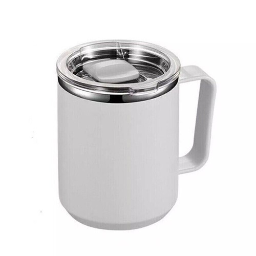 Stainless steel thermos mug - stainless,
