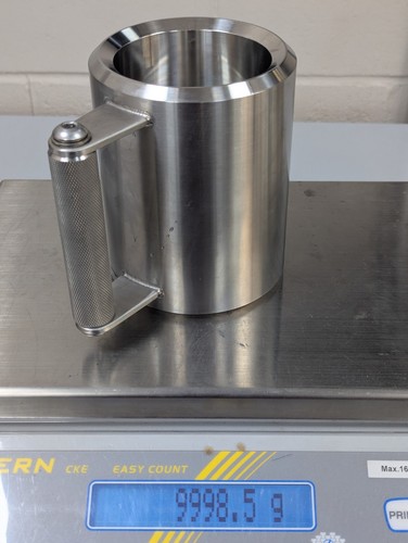 Very heavy 10kg stainless - heavy,
