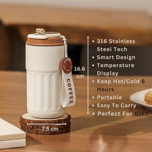 Stainless thermo travel coffee - thermo,