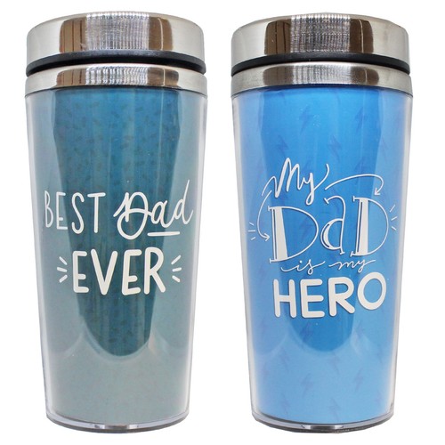 Dad travel mug - dad, steel