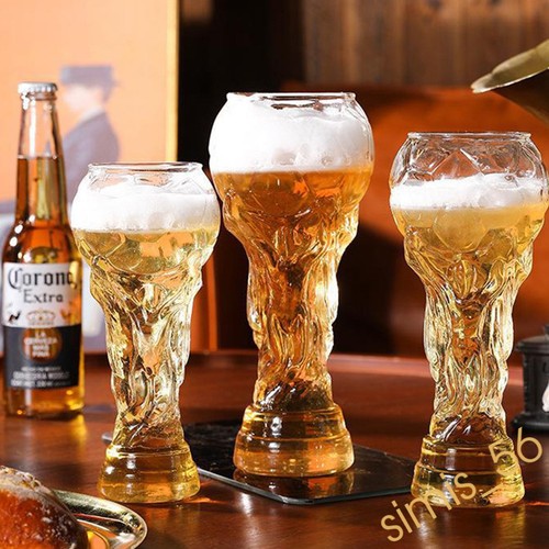 Clear trophy beer - trophy, glass