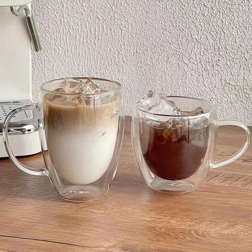 Double wall glass - double, with