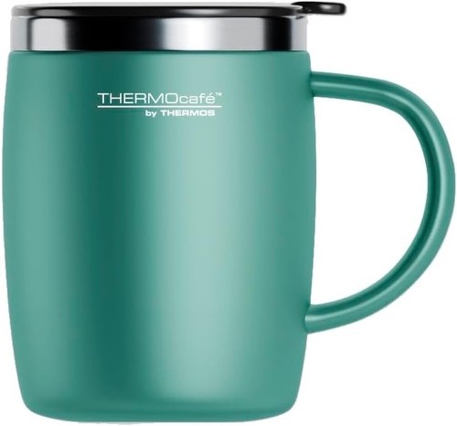Desk mug translucent - translucent, stainless