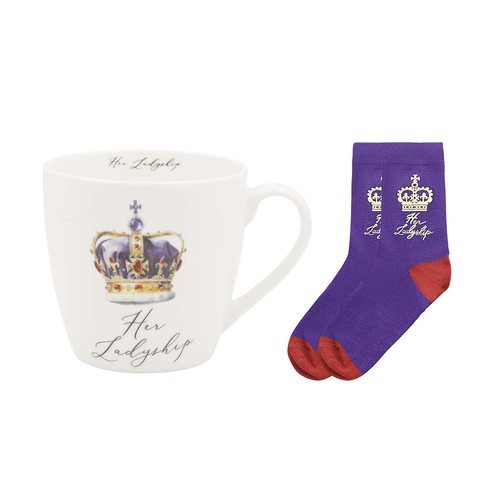 Her ladyship mug socks gift - ladyship,