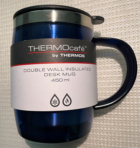 Thermos thermocafé 450ml blue - thermos,