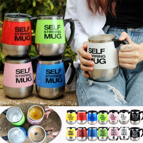 450ml self stirring mug - self,