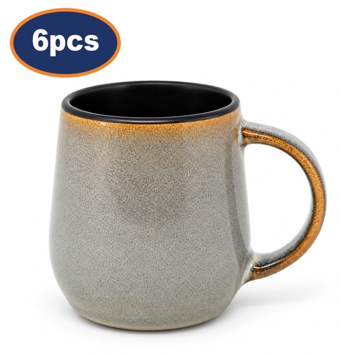 Coffee mug set - coffee, grey